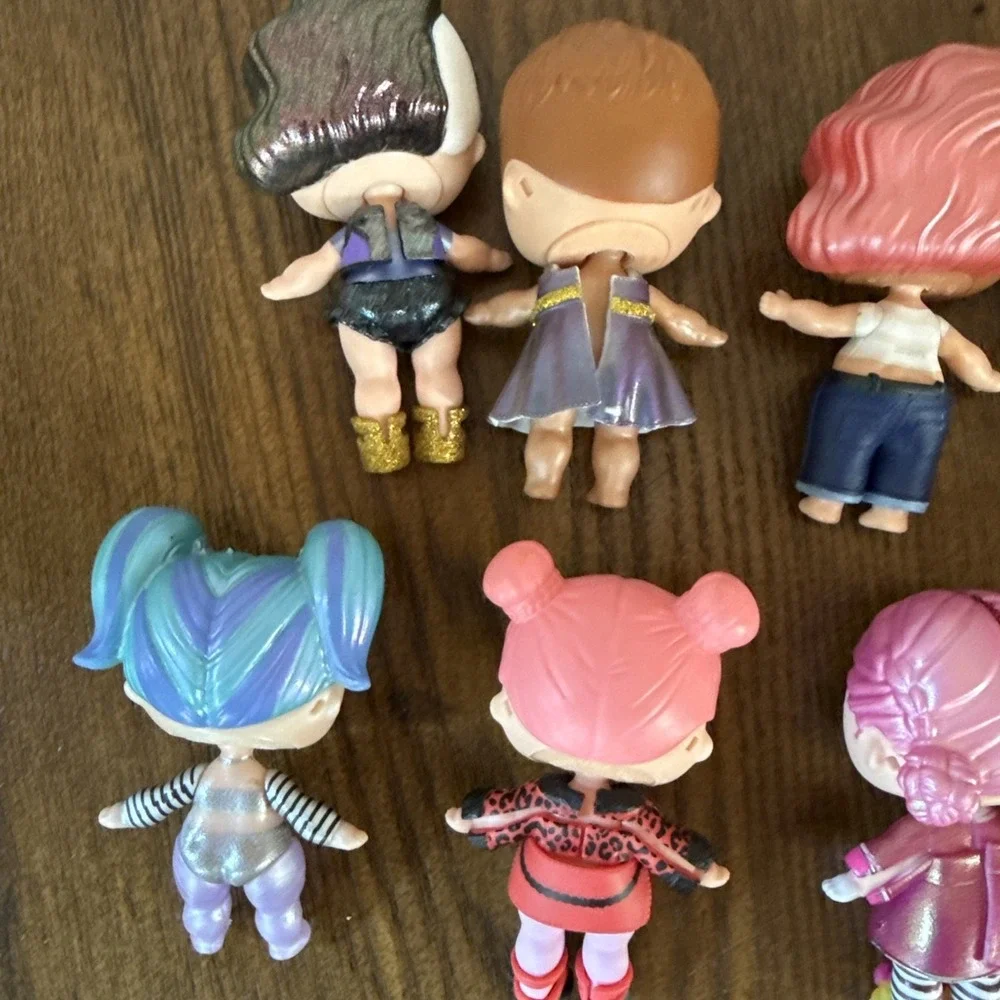 MGA LOL Surprise Doll Mini Fashion Dolls Lot of 9 Girls 1 Dog 3